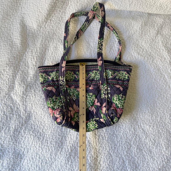 Retired Vera Bradley Quilted Shoulder Bag Return To Happiness Floral Cottagecore - Picture 5 of 11